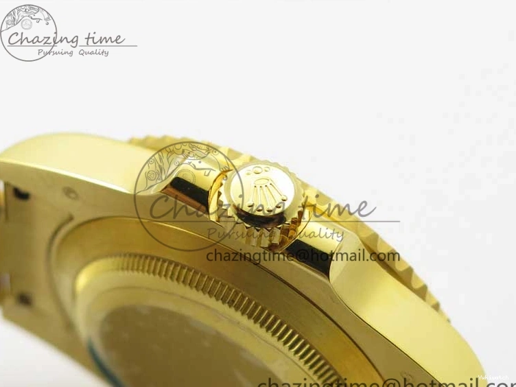 Wrapped YG 116610 Wrapped A2836 Edition ROF Submariner LV YG Green Bracelet on Best Dial 0422